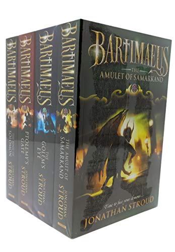 Jonathan Stroud The Bartimaeus Series 4 Books Collection Set (Bartimaeus Sequence Series - Children's Fantasy Novels, Age 10-14) von Corgi